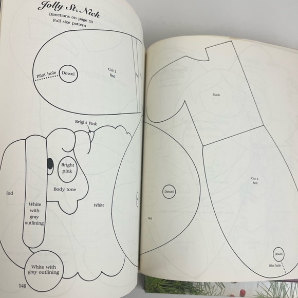 1982 Christmas With Southern Living Hardcover Book Recipes Decorating & Patterns - Picture 10 of 16